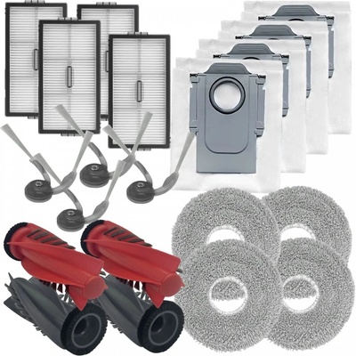 ElektroSkalka Xiaomi Roborock Saros 10R hepa filtry a kartáče a sáčky a mopovací textilie 20 ks – Zbozi.Blesk.cz