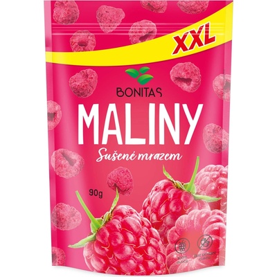 BONITAS Maliny sušené mrazom 90 g