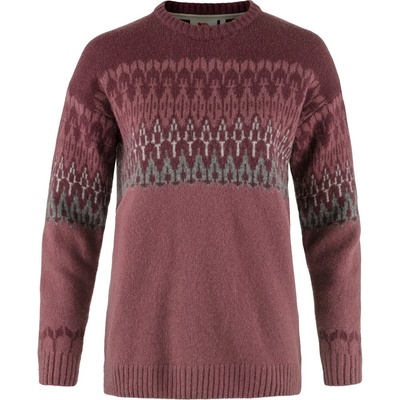 Fjallraven Övik Path Knit W Mesa Purple-Dark Garnet
