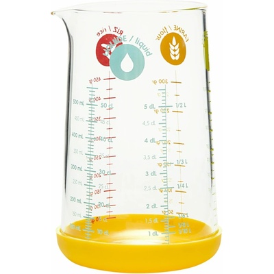 Kuchynská odmerka PKM-0500J 500 ml, sklo, Pebbly