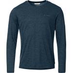 Vaude Мъжка спортна тениска Vaude Essential L/S T-Shirt Sport shirt - Dark Sea Uni - размер M (216-1844-0212)