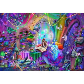 Bluebird Puzzle - Puzzle Rainbow Magic Study - 1 000 piese