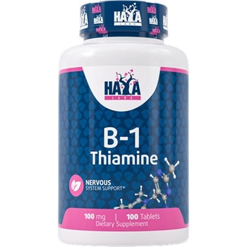 Haya Labs Vitamin B-1 / Thiamine 100 mg [100 Таблетки]