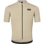 GripGrab Мъжка фланелка с къс ръкав за колоездене GripGrab EXPLR Merinotech Short Sleeve Jersey Cycling jersey - Beige - размер XL (056-3087-0414)