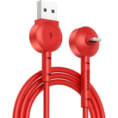 Baseus CALQX-09 Maruko USB datový/dobíjecí pro iPhone 5/6/7/8/X, 2,1A, červený