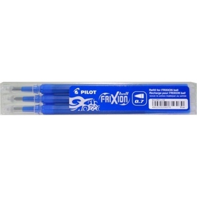 Pilot 2067-003 FriXion náplň do přepisovacího rolleru 0,7 mm modrá 3 ks