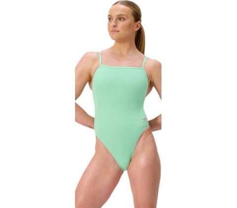 Speedo Solid Web Back Green