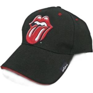 The Rolling Stones Classic Tongue Шапка с козирка Black UNI (RSCAP01)