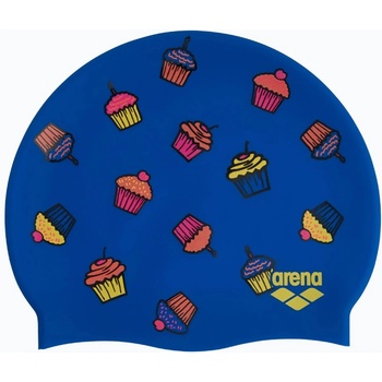 Arena print 2 silicone cap cupcakes син