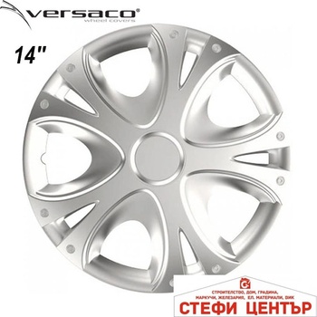 Image 1 of Versaco Тасове за джанти 14'' Versaco Dynamic Silver (56224)