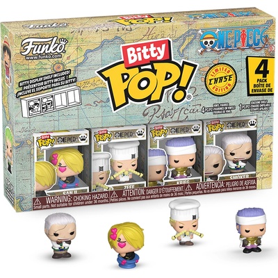 Funko Комплект мини фигури Funko Bitty POP! Animation: One Piece - 4 Pack (Series 3) (105170)
