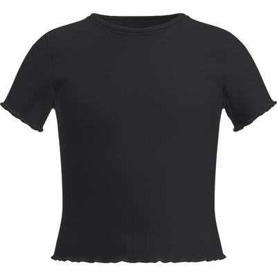 NAME IT Тениска 'noralina' черно, размер 122-128