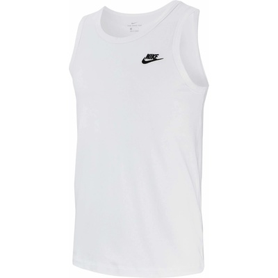 Nike NSW Club - tank biela čierna