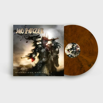 Jag Panzer - Mechanized Warfare Orange Black Marbled Vinyl LP