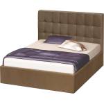 Bogdan Furniture G Легло Мебели Богдан Aria BM05, кафяво с табла Catleia, кафява