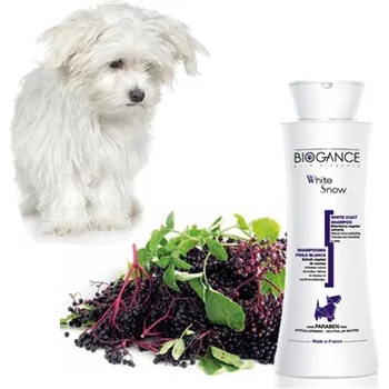 Image 1 of BIOGANCE White snow shampoo - за кучета с бяла козина 250мл