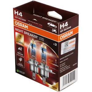 OSRAM night breaker 220 2hb h4 60/55w 4000k