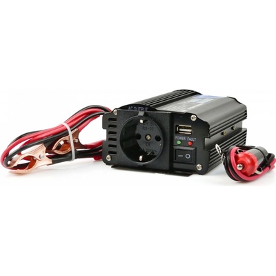 Měnič napětí 24V-230V 250/500W, Geko G17001 G17001 – Zboží Mobilmania