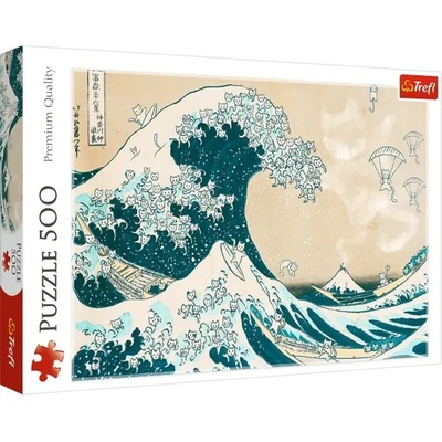 Trefl - Puzzle The Great Cat Wave - 500 piese