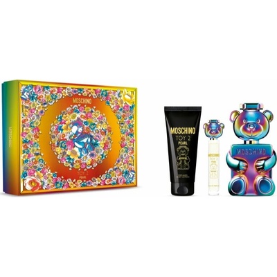 Moschino Toy 2 Pearl EDP 100 ml + Moschino Toy 2 Pearl EDP 10 ml + Moschino Toy 2 Pearl telové mlieko 100 ml
