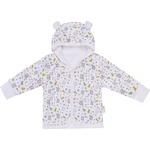 Bio Baby Бебешко палтенце Bio Baby - 80 cm, 9-12 месеца, с цветен принт (97220305) - ozone