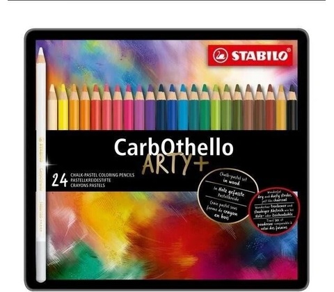 STABILO Pastely CarbOthello/24ks plech