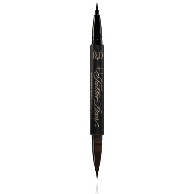 KVD Beauty Tattoo Liner Dual-Ended Waterproof Liquid Eyeliner dlhotrvajúce vodeodolné očné linky 2 x 0,55 ml
