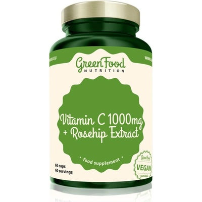 GreenFood Nutrition Vitamin C 1000 mg + Rosehip Extract 114 g