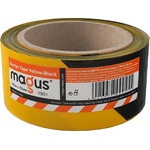MAGUS ЛЕНТА magus СИГНАЛНА 50мм х 100м ЖЪЛТО-ЧЕРНА (164)
