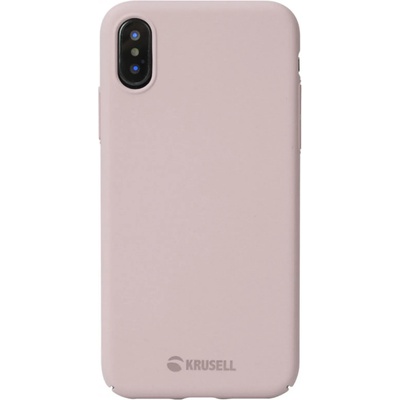 Krusell Гръб Krusell Sandby Cover за Apple Iphone Xs Max - Dusty Pink