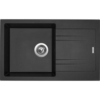 Sinks SIGLI780480N74 LINEA 780 Metalblack – Zboží Mobilmania