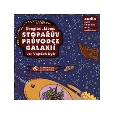 Stopa řův průvodce galaxií 1xaudio na cd - mp3 - Douglas Adams