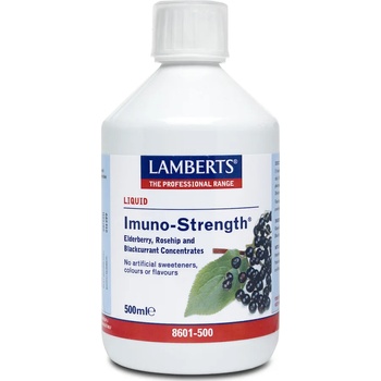 Image 1 of LAMBERTS Хранителна добавка ИМУНОСТИМУЛАТОР с Черен бъз, Lamberts Imuno-Strength 500ml