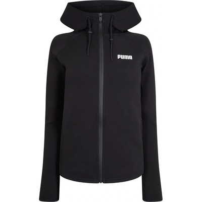 PUMA Суичър Puma Women's Spacer Full-Zip Hoodie - Puma Black