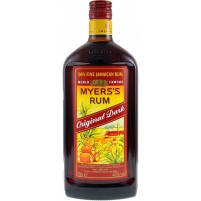 Myers Rum Original Dark 40% 1 l (čistá fľaša)