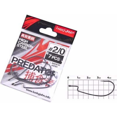 LUCKY JOHN PREDATOR Offset 345 veľ.2 7 ks