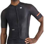 Sportful Мъжка фланелка с къс ръкав за колоездене Sportful Supernova Jersey Cycling jersey - Black - размер M (056-3640-0112)