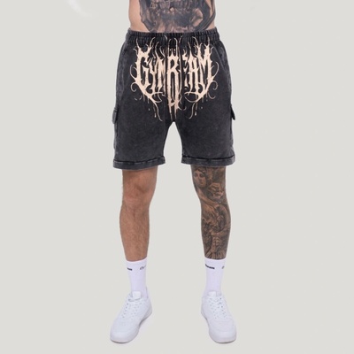 GymBeam Šortky Abyss Charcoal