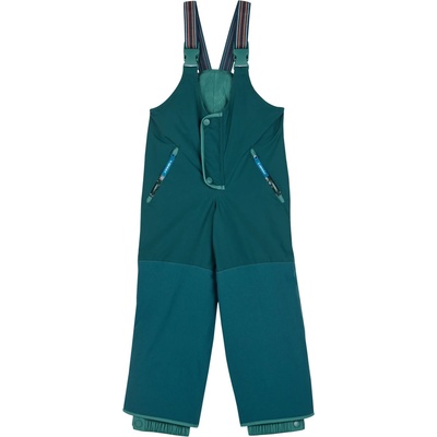 finkid Детски зимен панталон Finkid Kid's Kajo Husky Ski trousers - Deep Teal / Deep Jungle - размер 90/100 (701-1907-1111)