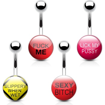 Steel Edge piercing do pupku sada 048