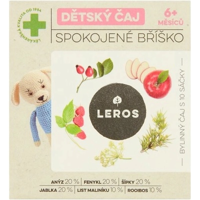 Leros spokojné bruško 10 x 2 g 20 g