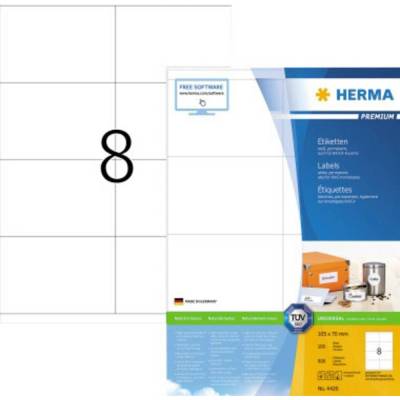 Herma 4426 105 x 70 mm bílá 800 ks