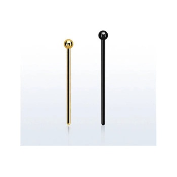 Piercingate piercing do nosu PNO00280 černá