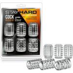  Пенис ръкави за допълнително удоволствие, 6 броя - Stay Hard Set (BLUSH00226)