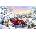 SunsOut - Puzzle Thoroughly Modern Santa - 550 piese