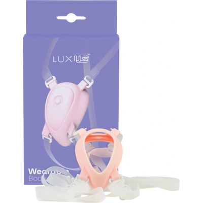 Luxus Wearable Harness Transparent-Pink