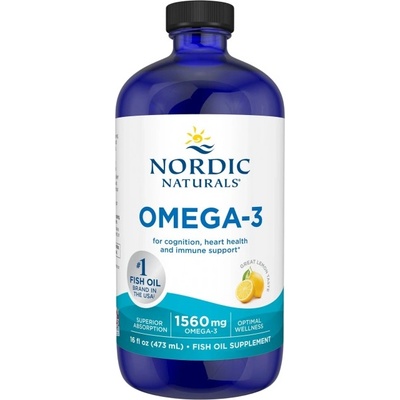 Nordic Naturals Omega-3 Liquid 1560 mg [473 мл] Лимон