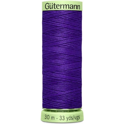 Nit PES Gütermann JEANS - extra silná 30 (30m) barva 810 - fialová