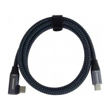 PremiumCord Cable USB PremiumCord PREMIUMCORD USB-C Including Cable (USB 3.2 Gen2x2, 5A, 100W, 20Gbit/s) 3m, Šedá