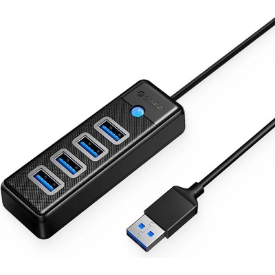 ORICO хъб HUB USB3.0 4 port Black - PW4U-U3-015-BK (6941788820685)
